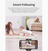 360° object tracking phone holder
