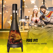 126 cm Outdoor Chiminea Fire Pit
