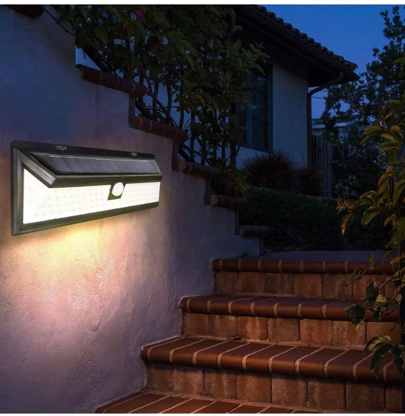 Motion Sensor Solar Powered Wall Light