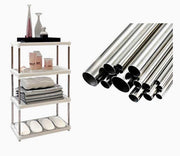 4-Tier Modular Utility Shelf for Bathroom, Kitchen & Garage