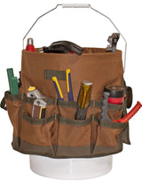 Bucket Boss The Bucketeer Bucket Tool Organizer in Brown