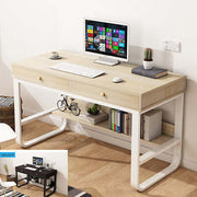 Computer Desk with Drawer & Storage