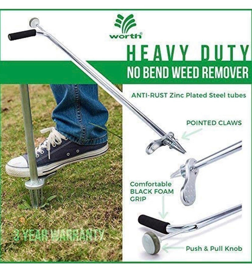 Stand-Up Weeder and Root Removal Tool