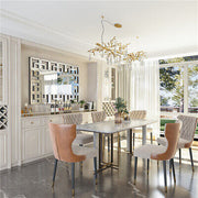 Bevelled Geometric Wall Mirror – Vertical or Horizontal