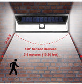 Motion Sensor Solar Powered Wall Light