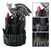 Dragon Waterfall Backflow Incense Burner with 50 Cones