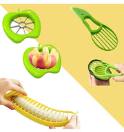 Vegetable Fruit Cutter Shapes Carving Tools Set - 29 pieces - 12 Cute Mini Cookie Cutting Stamps Moulds Flower Heart Star, Melon Baller, Watermelon Cutter, Apple Slicer – Create Fun Food Decoration for Kids Parties