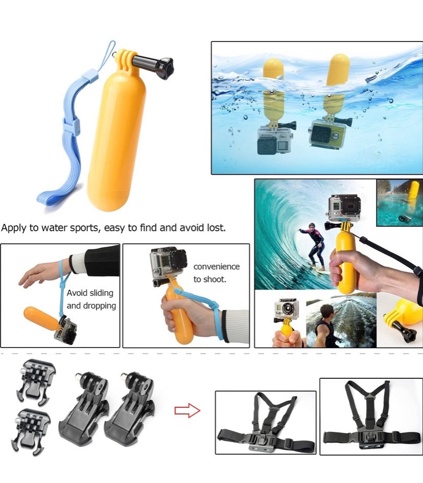 GoPro Action-Camera Accessory Kit