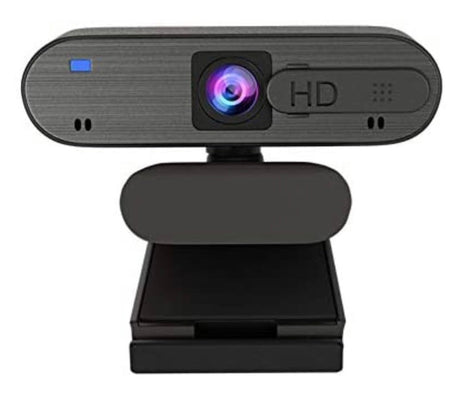 Webcam with Dual Microphone, 1080p FHD Pro Streaming USB Video Camera