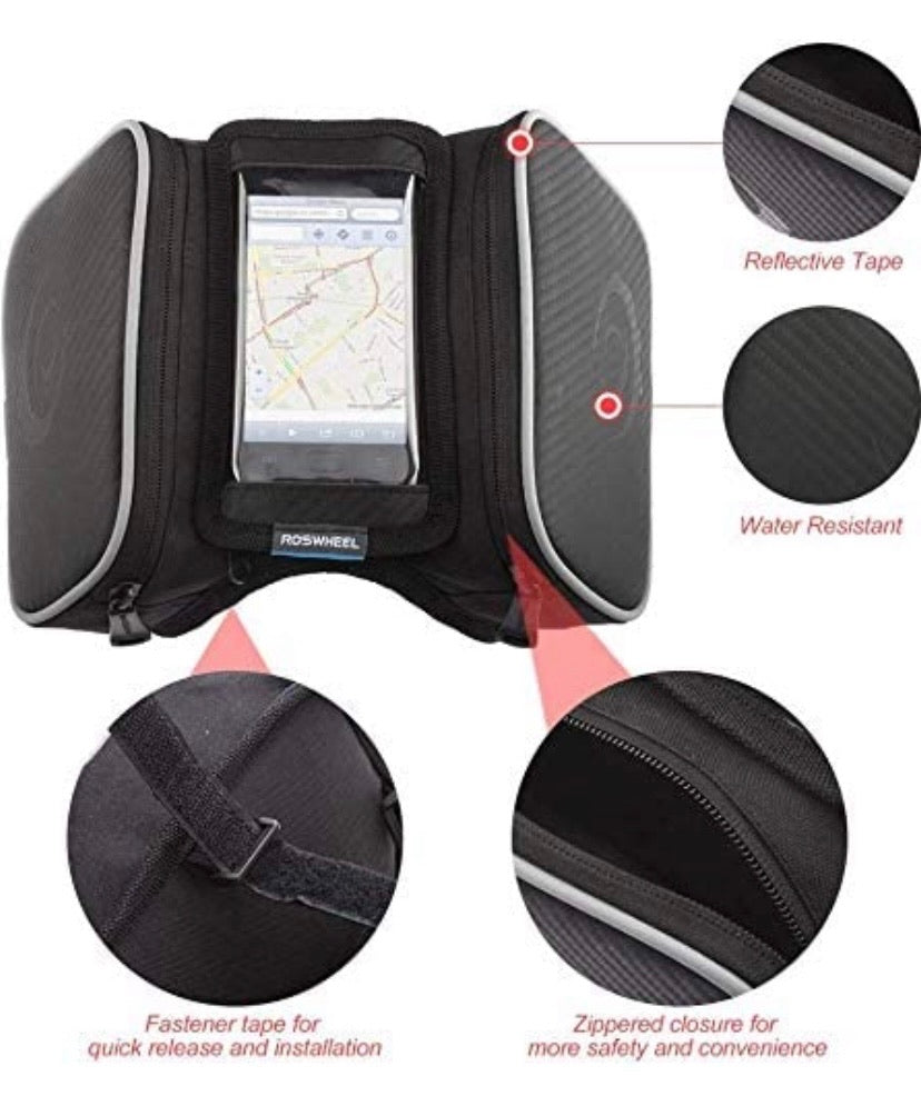 Cell Phone Double Pouch Holder