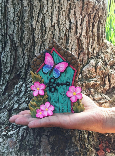 Miniature Butterfly Fairy Door