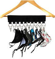 10-Clip Wardrobe Hat Hanger & Cap Organiser