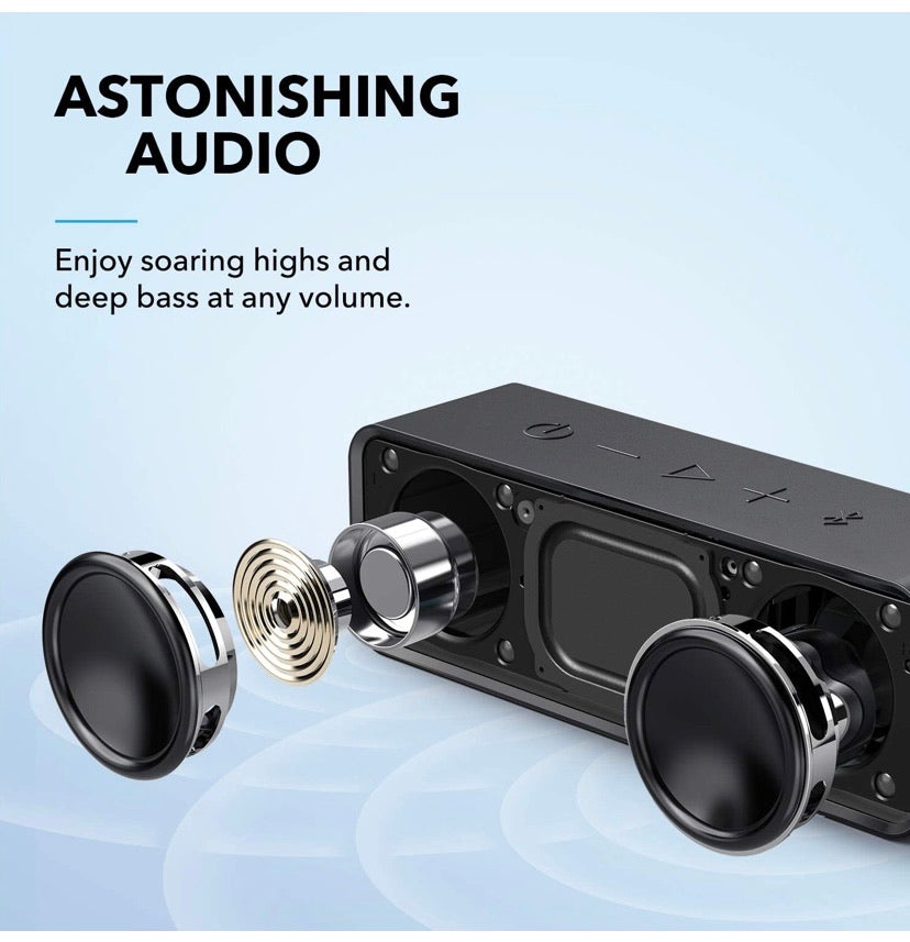 Bluetooth Speakers, Anker Soundcore Bluetooth Speaker with Loud Stereo Sound