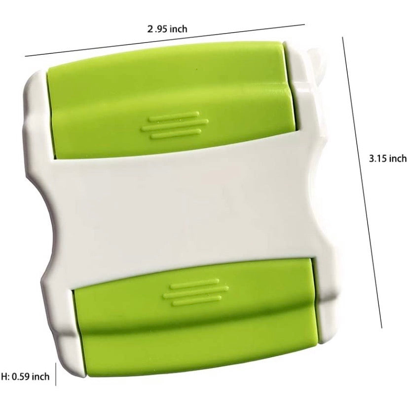 3-in-1 Dual-Blade Vegetable Peeler – Green
