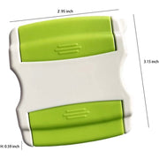 3-in-1 Dual-Blade Vegetable Peeler – Green