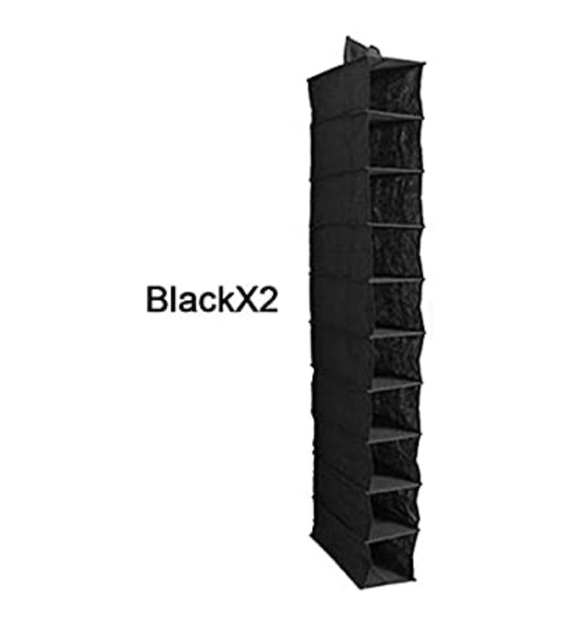 Coat Clothes Space Saving Hanger Shelf