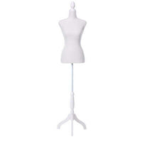 White Pinnable Dressmaking Mannequin – Adjustable 140–170cm
