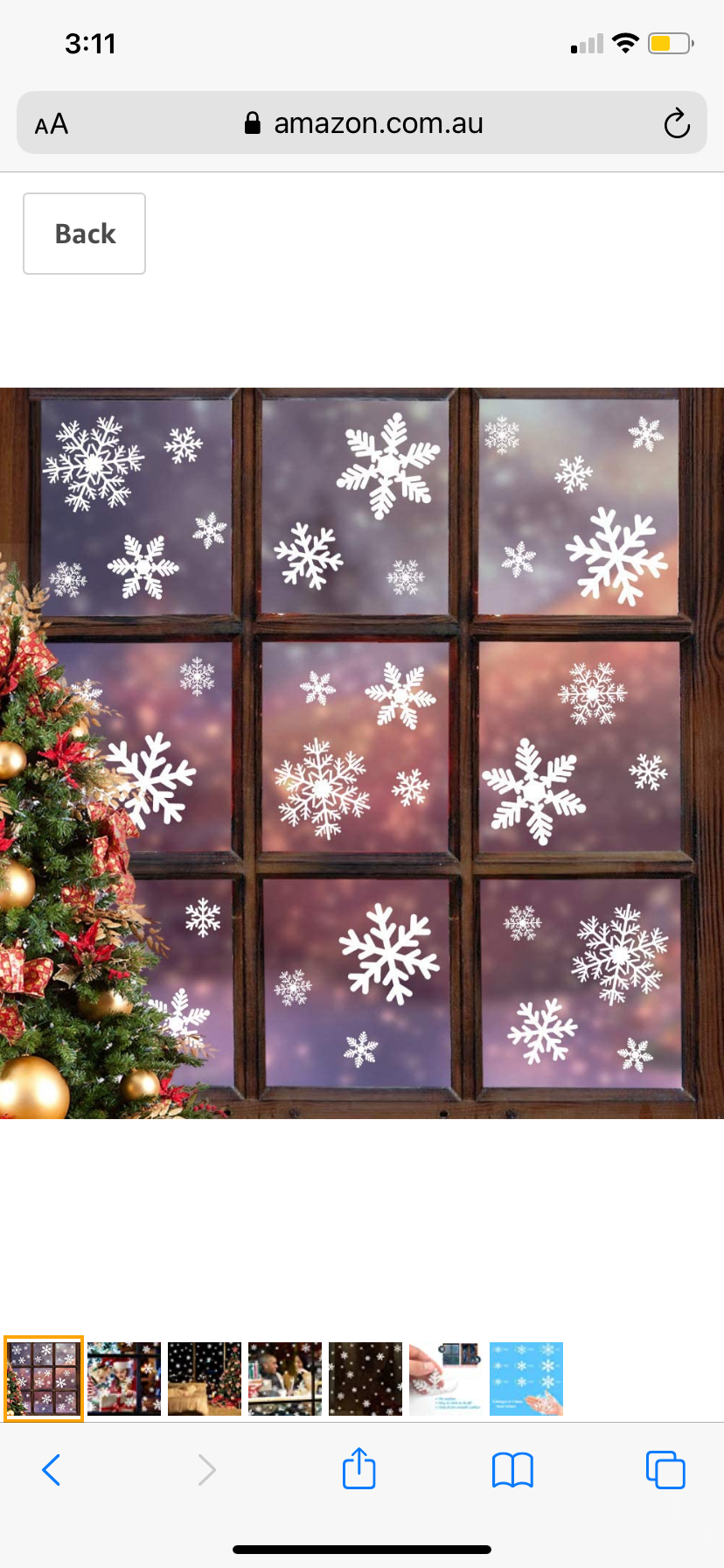 135Pcs Christmas Window Clings Snowflakes Window Decals Static Window Stickers for Christmas Decorations Window Décor Ornaments Xmas Party Supplies Thanksgiving Party Décor (5-Sheet)