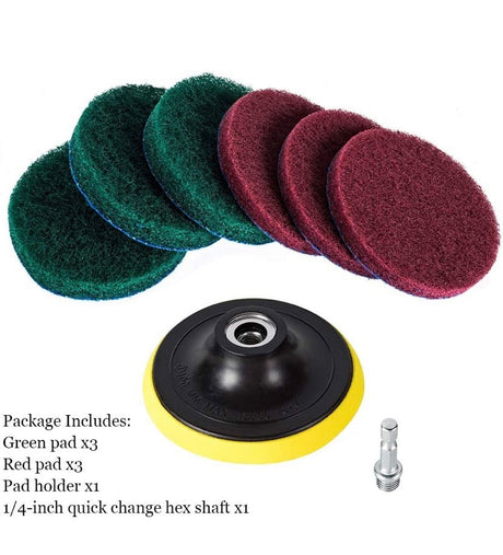 Drill Power Brush Scrubber