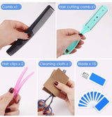 9pcs Hair Cutting Tool Hairdressing Kit