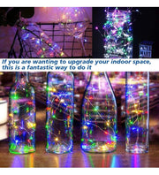 Led String Lights Battery Powered 2 Pack 10M