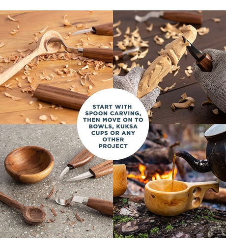 Wood Carving Set 9pcs