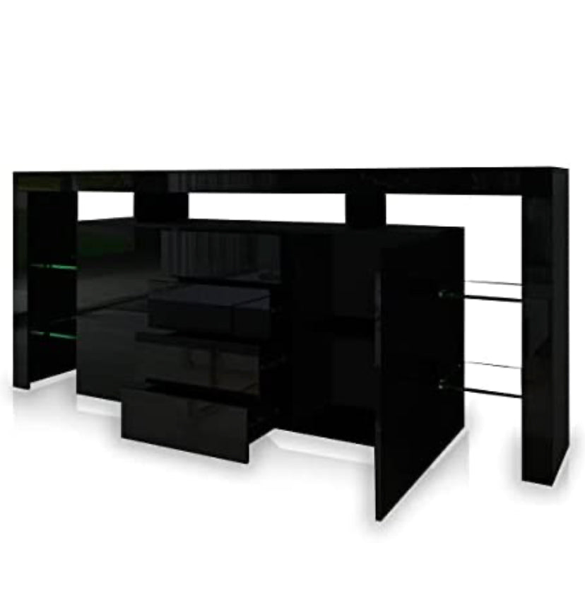 Luxsuite Sideboard Buffet Table Storage Cabinet