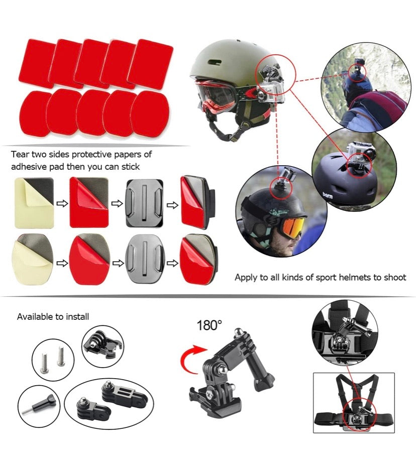 GoPro Action-Camera Accessory Kit
