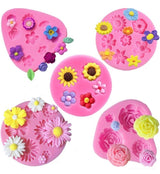 Flower Fondant Cake Moulds