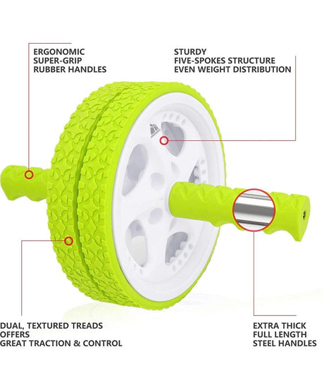 Meteor Tyre Tread Ab Roller Wheel