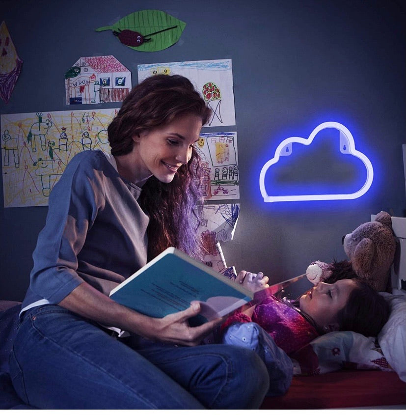 Blue Cloud Neon Light Signs