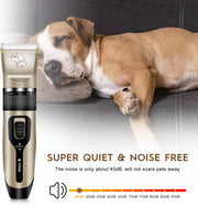 Dog Clipper Grooming Kit, 13IN1 Pet Hair Scissors, Pet Trimmer for Cat, Rechargeable Low Noise 
