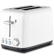 Wide Slot Toaster, 2-Slice, White