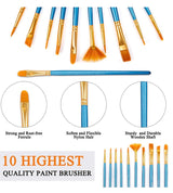 46 Pack Acrylic Paint Set