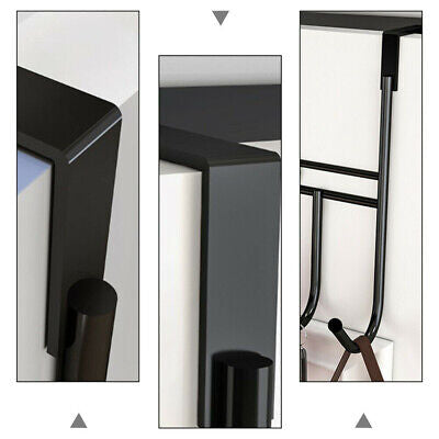 7-Hook Over-Door Coat, Towel & Bag Rack