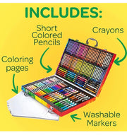 Inspiration Art Case: 140 Pieces