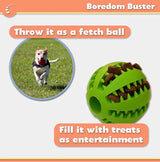 Dog Food Treat Interactive Puzzle Ball