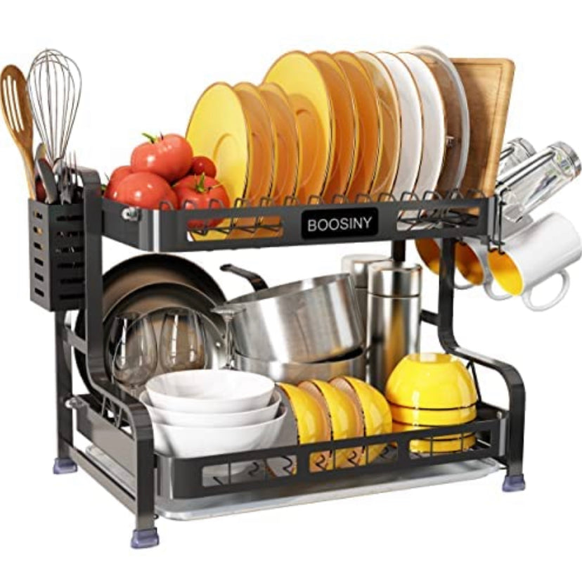 2 Tier Dish Drying Rack