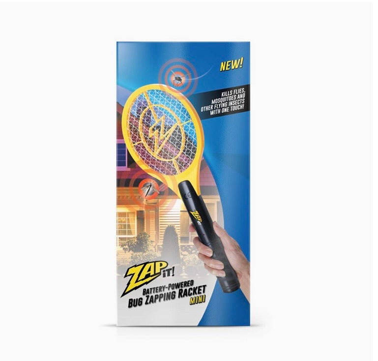 Bug Zapper Electric Fly Swatter Handheld 3000volt Mosquito Fly Gnat Zapper Racket for Indoor and Outdoor Pest Control