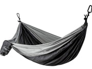 Camping Hammock Double & Single Portable Hammocks, Lightweight Nylon Parachute Hammocks for Backpacking, Travel, Beach, Backyard, Patio, Hiking