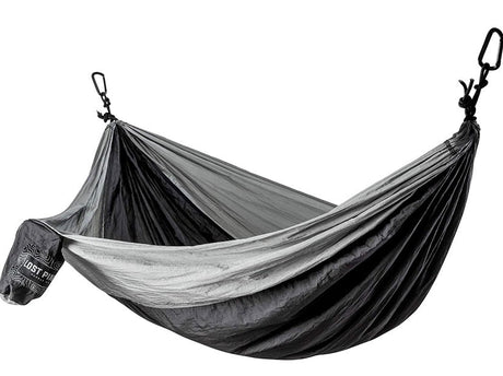 Camping Hammock Double & Single Portable Hammocks, Lightweight Nylon Parachute Hammocks for Backpacking, Travel, Beach, Backyard, Patio, Hiking