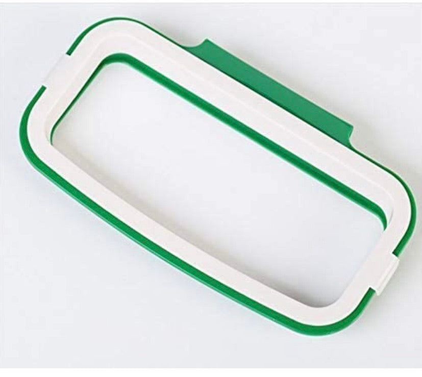 Over-Door Waste-Bag Holder for Doors Under 2 cm