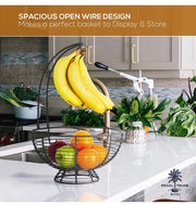 Fruit Basket with Banana Hanger