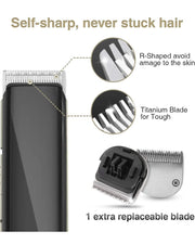Cordless Hair Clippers for Men Professional Hair Trimmer For Men Hair Cutting Kit