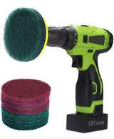 Drill Power Brush Scrubber