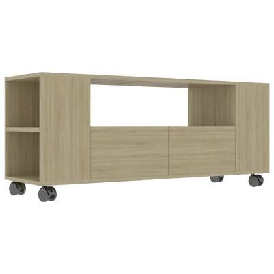 Rolling TV Entertainment Unit with Storage