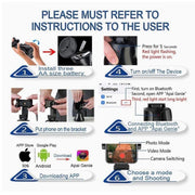 360° object tracking phone holder