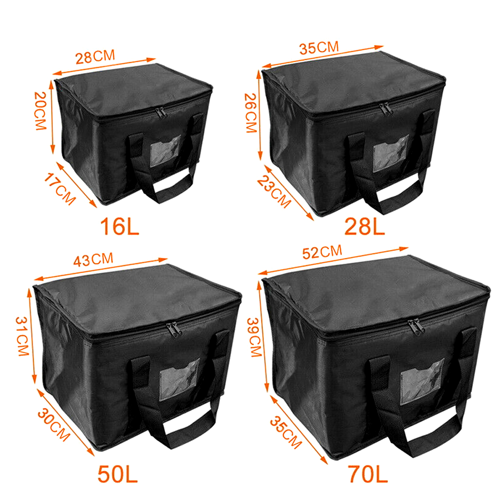 Insulated Food Delivery Bag – 16L, 28L, 50L or 70L