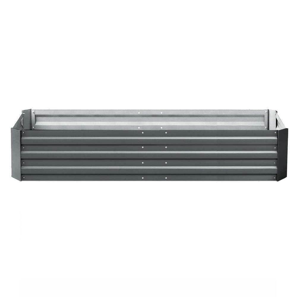 Galvanised-Steel Raised Garden Bed – 180 × 90 × 30 cm