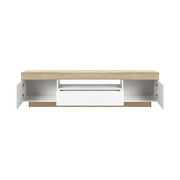 TV Cabinet Entertainment Unit Stand RGB LED Storage Furniture 180cm